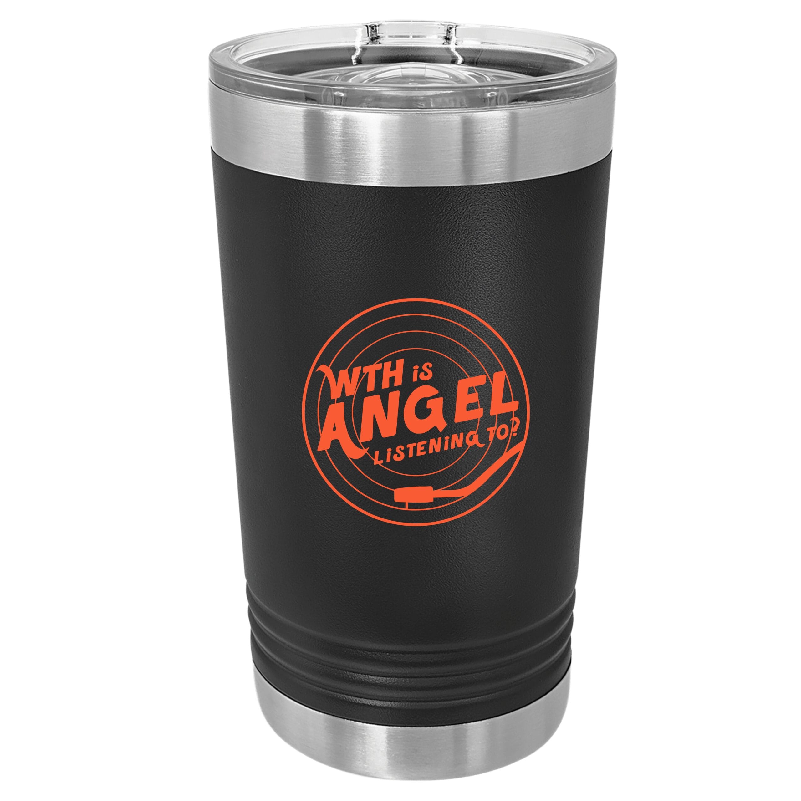 WTH Angel 16oz Stainless Steel Tumbler