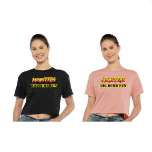 Monsters Ladies Crop Top